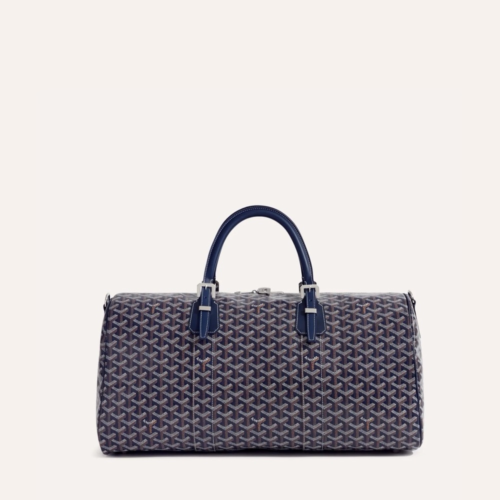 AUTHENTIC GOYARD BOSTON 50 
BLEU MARINE (NAVY COLOR)